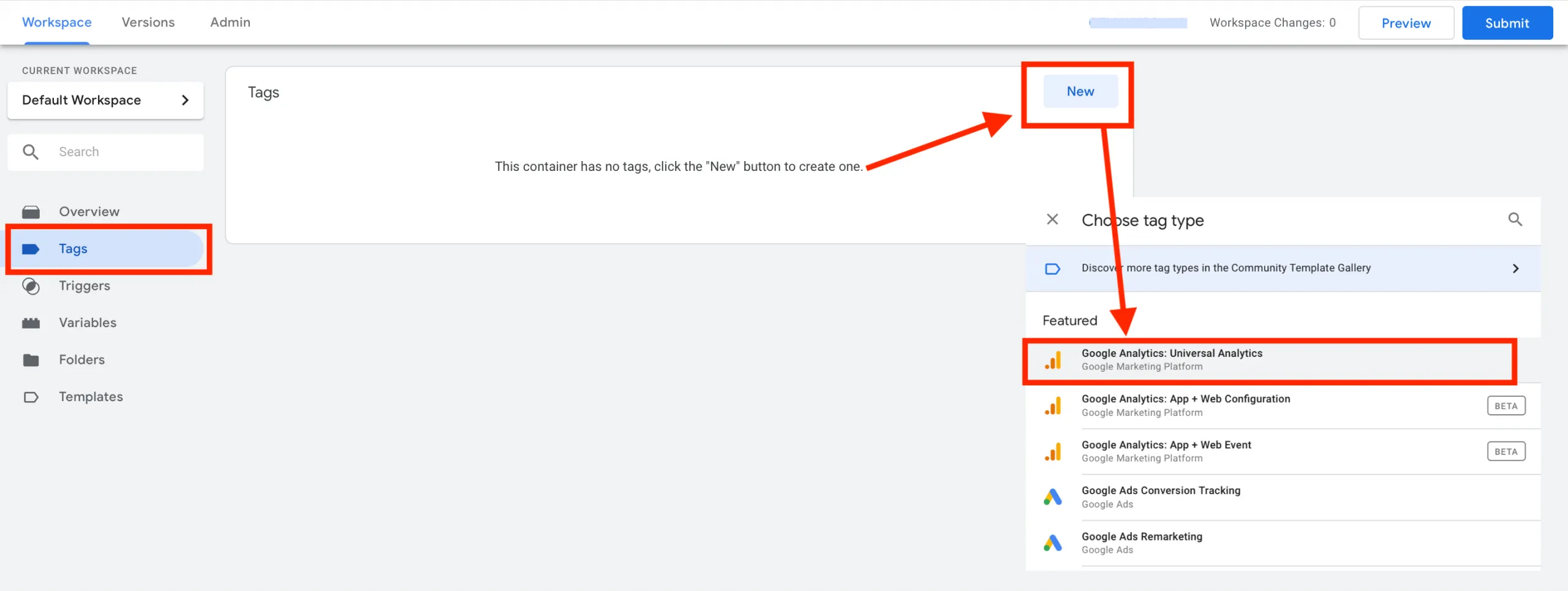 Creating Tag Google Tag Manager