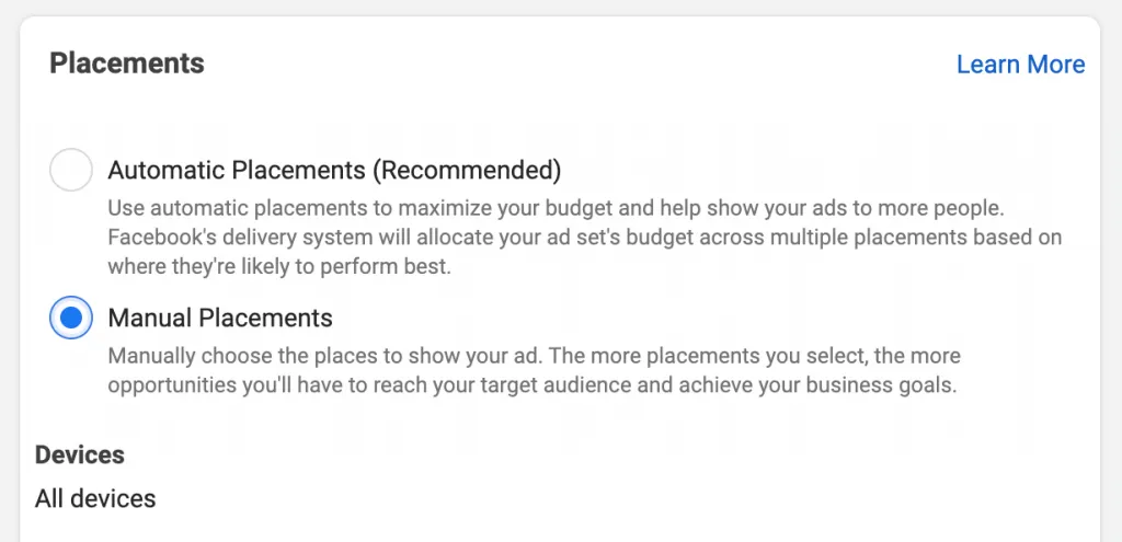 Facebook Mobile Specific Ads 1