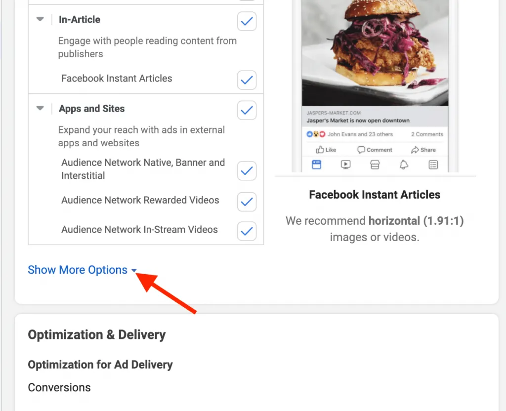 Facebook Mobile Specific Ads 2