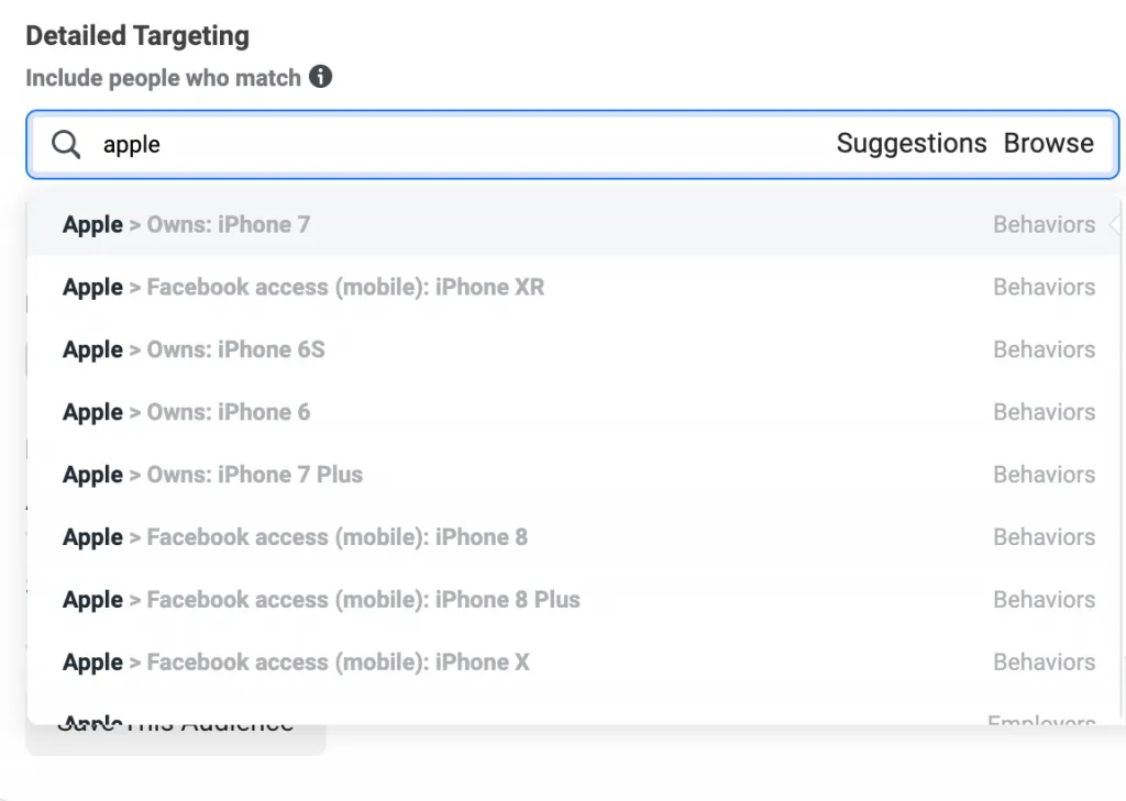 Facebook Mobile Specific Ads 7