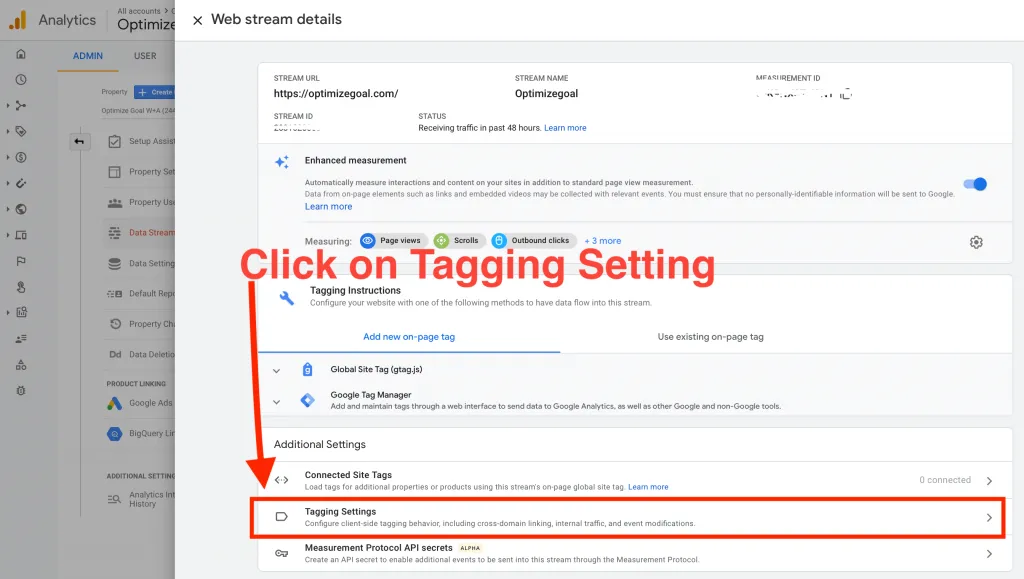 Cross-domain Tracking in Google Analytics 4 2 cross domain tracking google analytics 4 step2