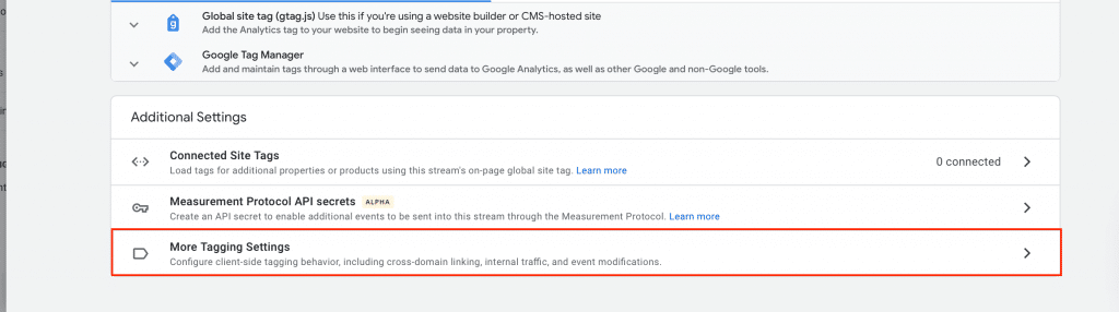 How to Exclude Referrals in Google Analytics 4 3 Exclude Referrals in Google Analytics 4 More Tagging Setting