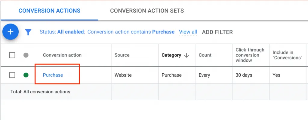 Change Attribution Model in Google Ads Step 2