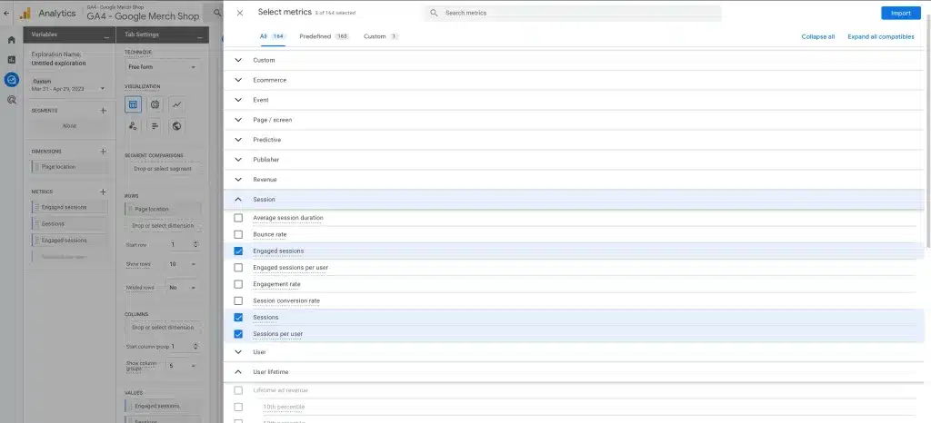 How To View Full Page URLs In GA4 — step 5